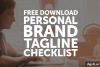 Free Personal Branding Checklist: Download Your Template