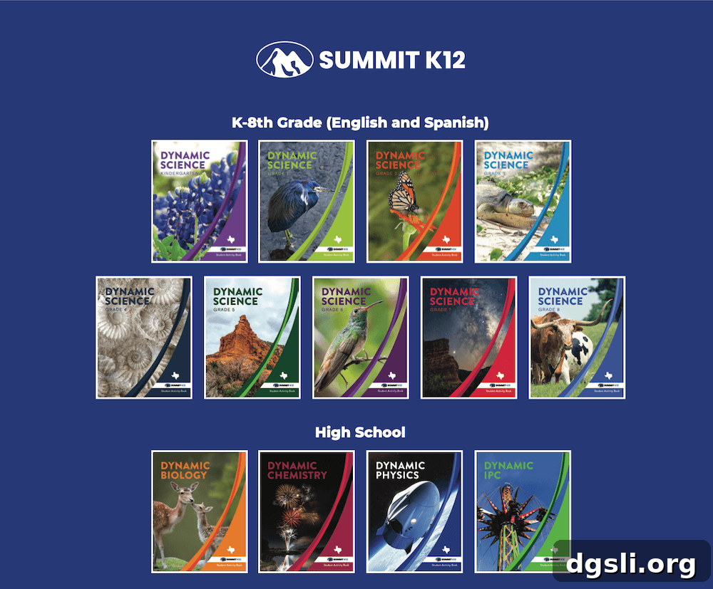 Summit K12 Dynamic Science Curriculum